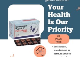 Pain O Soma 500mg Is A Muscle Relaxant That Is Used To Treat Pain | Genericshub