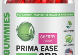Prima Ease Cherry CBD Gummies Sweet Escape to Relaxation !