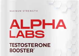 Alpha Labs Testosterone Booster Natural Support for Male Vitality !