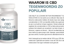 Frank Frey CBD Kopen: Ingrediënten, voordelen en bijwerkingen