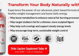 Lipojaro Weight Loss- Use For Safe, Special Discounted Price (Buy Now)