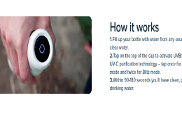 UVBrite Smart Bottle Asking User First Then Buy