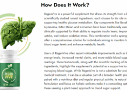 [News] Regenvive Blood Sugar Support: 100% Safe Powerful Supplement