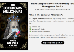 The Lockdown Millionaire: Uses, Benefits, and Global Pricing (USA)